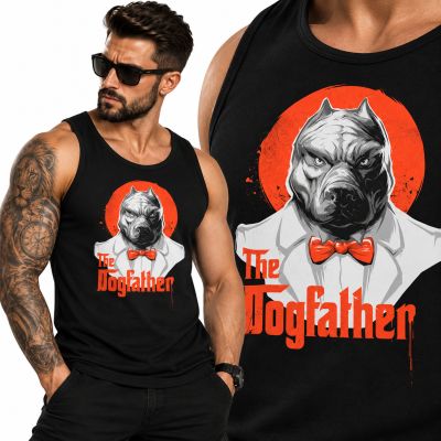 TANK TOP  HORROR DOGFATHER 3